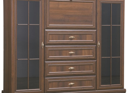 Schränke Holz Kommode 158cm Kommoden Schrank Anrichte Kommode Massivholz